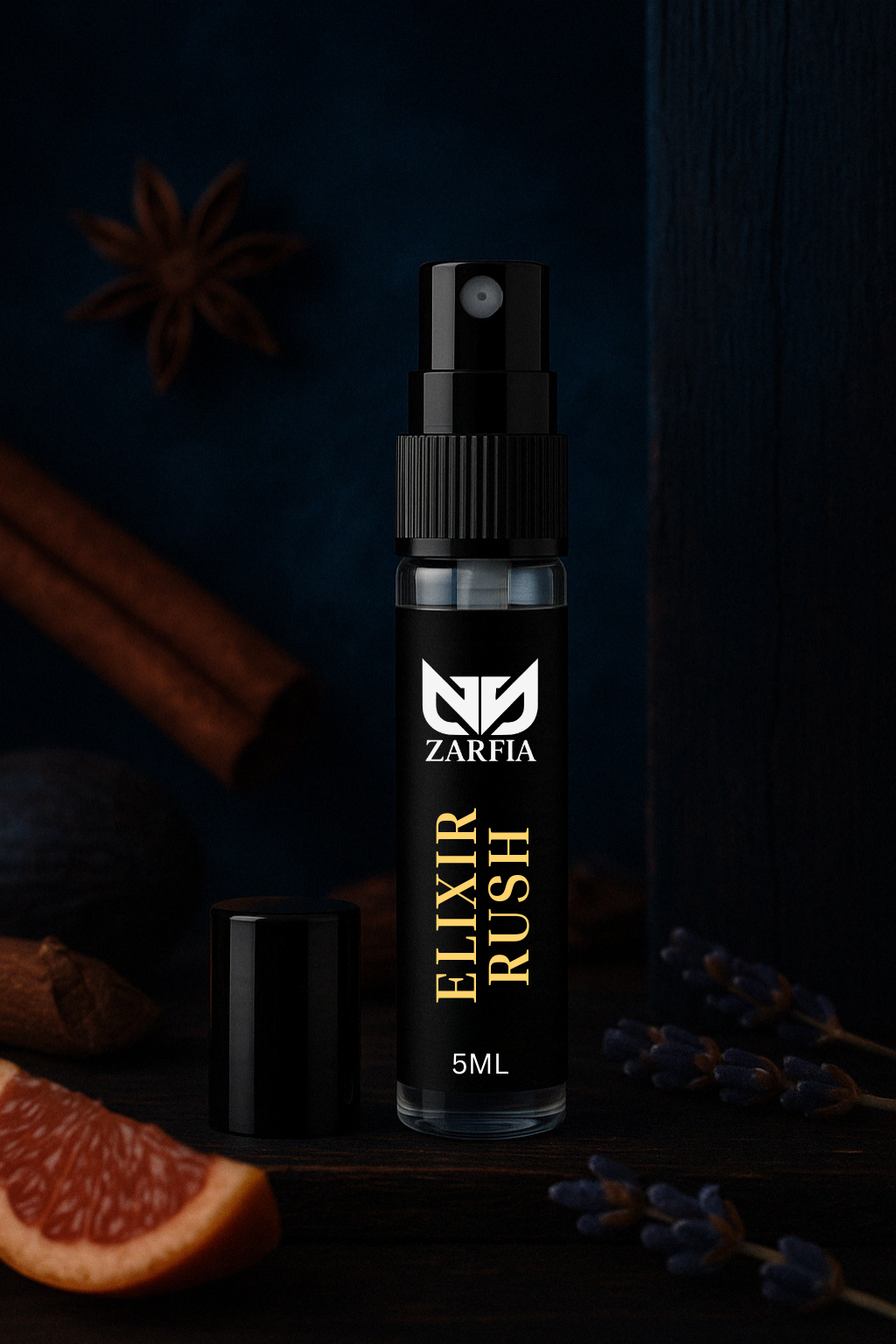 ZARFIA Elixir Rush - 5ml Tester | Inspired by Sauvage Elixir