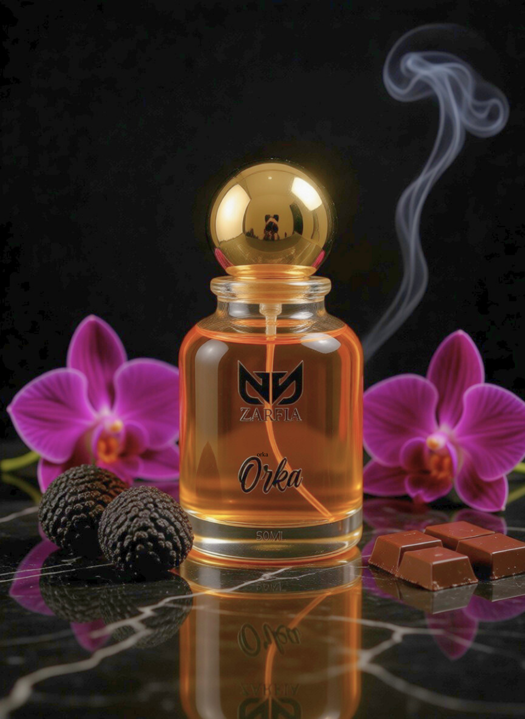 ZARFIA Orka - 50ml Premium Perfume | Inspired by TF Black Orchid