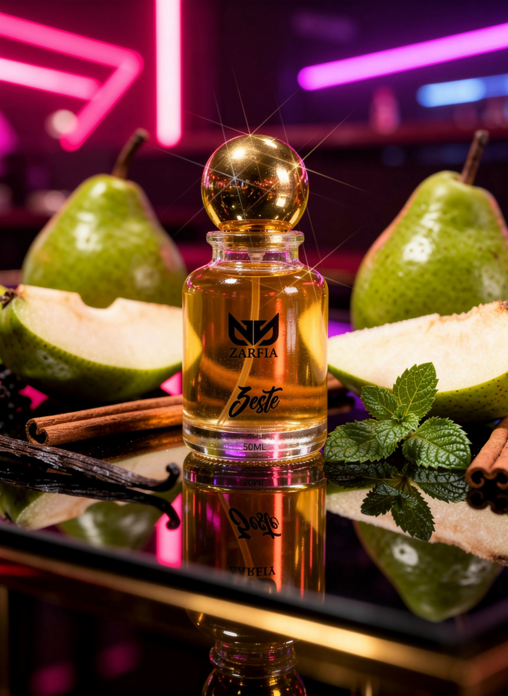 ZARFIA Zestea - 50ml Premium Perfume | Inspired by Xerjoff Erba Pura